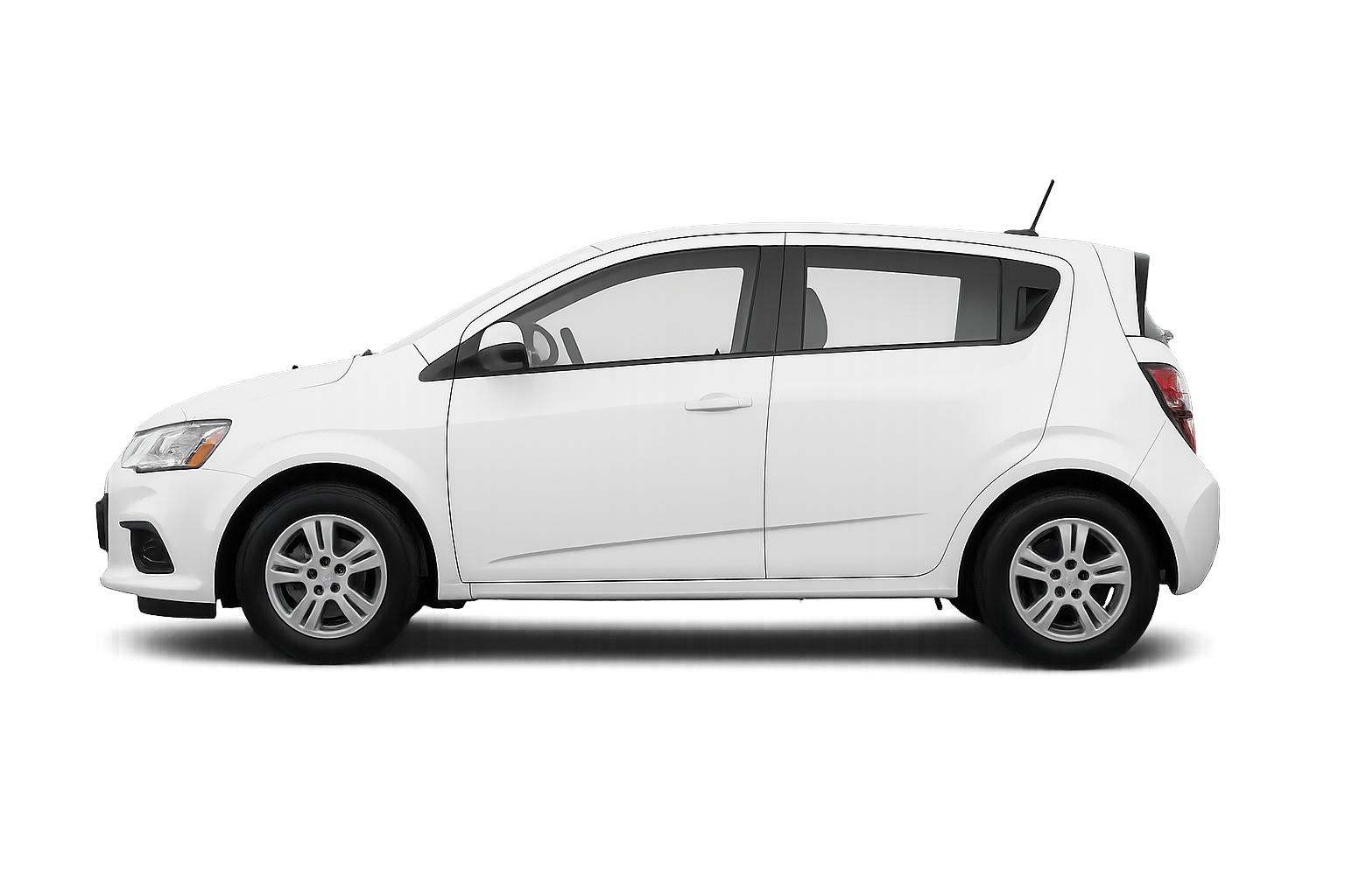 chevy-sonic-2017-white-profile