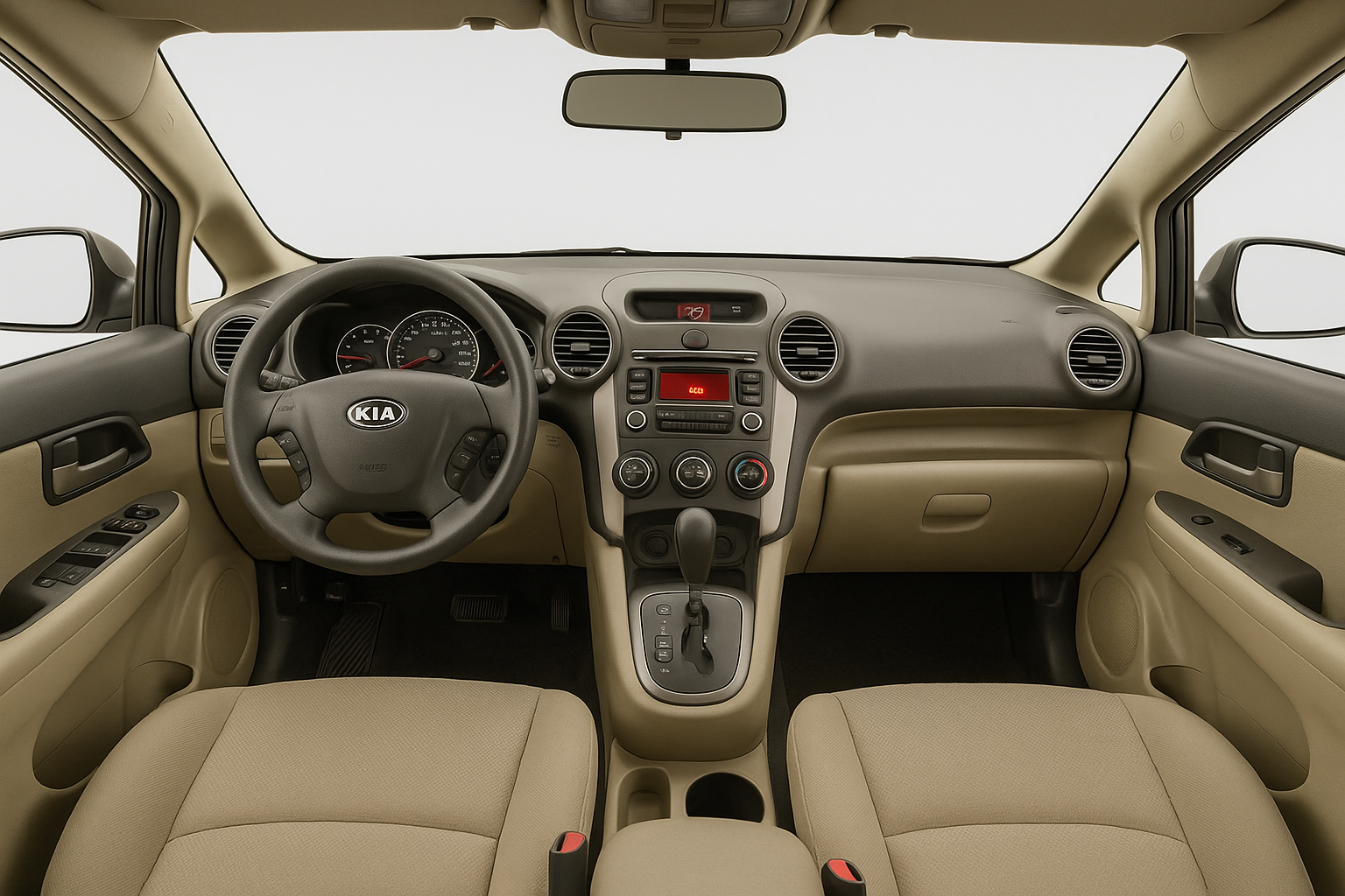 kia-rondo-2012-beige-interior